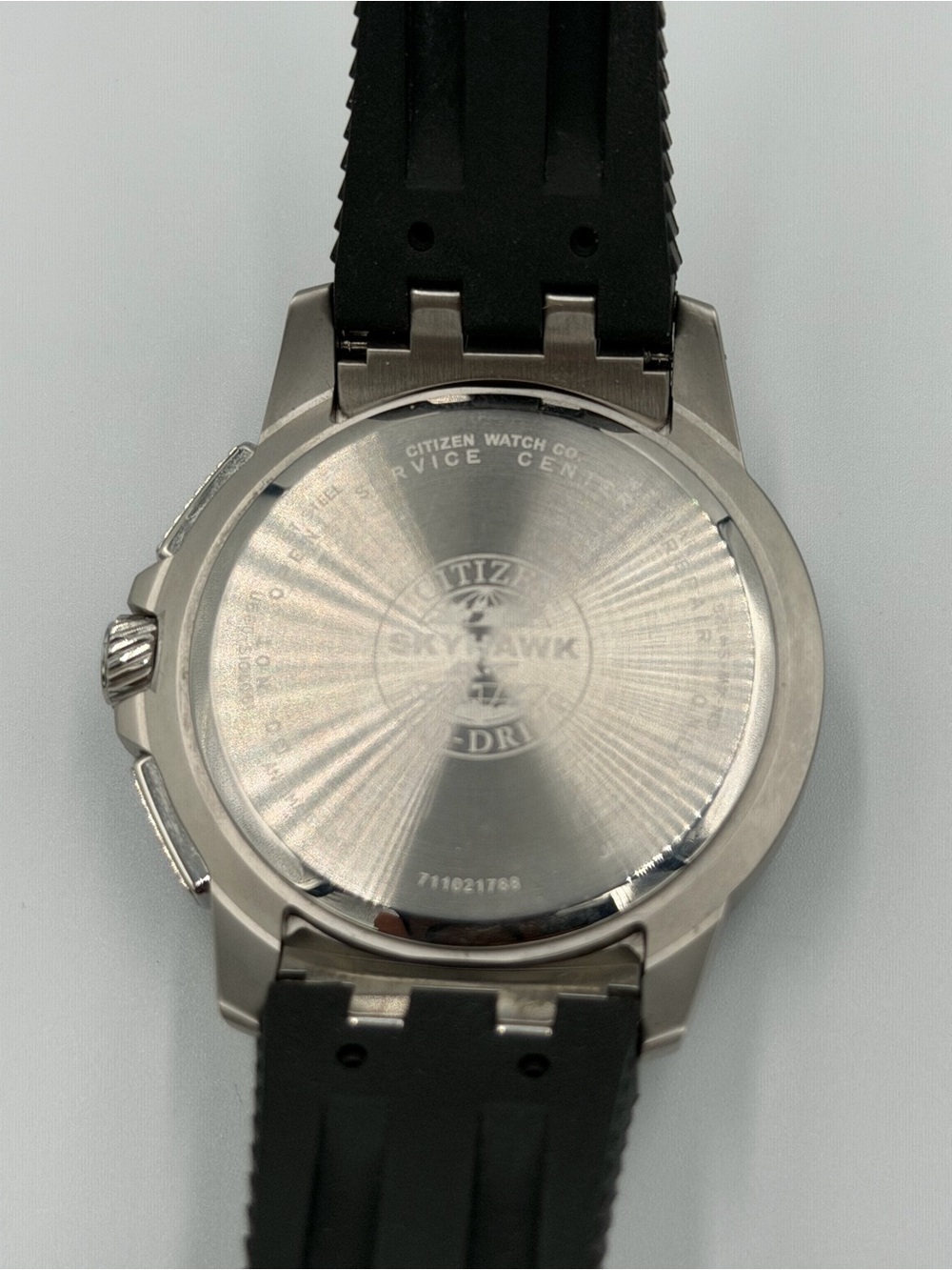 Citizen Eco-Drive Skyhawk Radio-Controlled Watch with Case & Manual - Picture 8 of 9